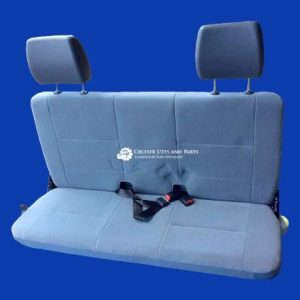 Toyota Landcruiser VDJ78 Troop Carrier troopy forward bench seat Grey fabric
