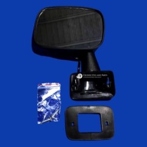 Toyota Landcruiser side mirror 60 series wagon 8/80 - 10/85 (small mirror)  LEFT  PASSENGERS SIDE  LH  87940-69015  87940-90A00