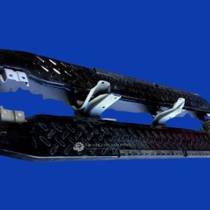 Toyota Landcruiser steel side step pair side steps black to suit VDJ79 single cab (8/2016 onwards) new