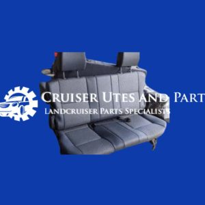 Toyota Landcruiser wagon forward facing bench seat grey fabric VDJ76 new